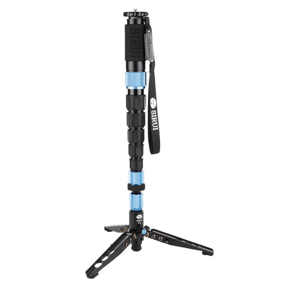 SIRUI P-326SR Multifunction Carbon Monopod with VH-10 Fluid Video Head - PSR Series - Image 2