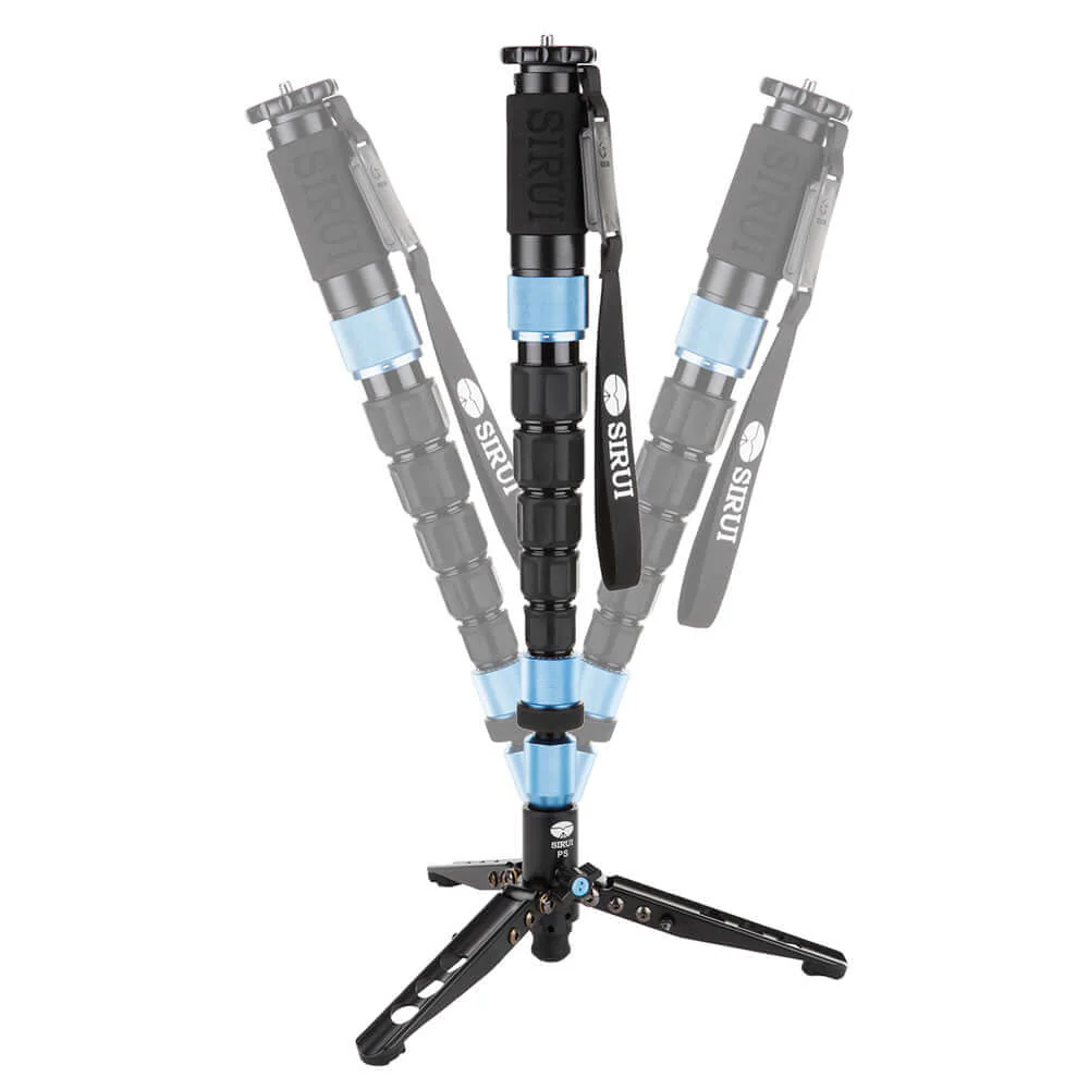 SIRUI P-326SR Multifunction Carbon Monopod with VH-10X Pro Fluid Video Head - PSR Series - Image 3