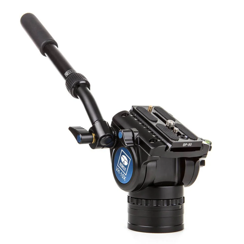 SIRUI P-326SR Multifunction Carbon Monopod with VH-10X Pro Fluid Video Head - PSR Series - Image 6