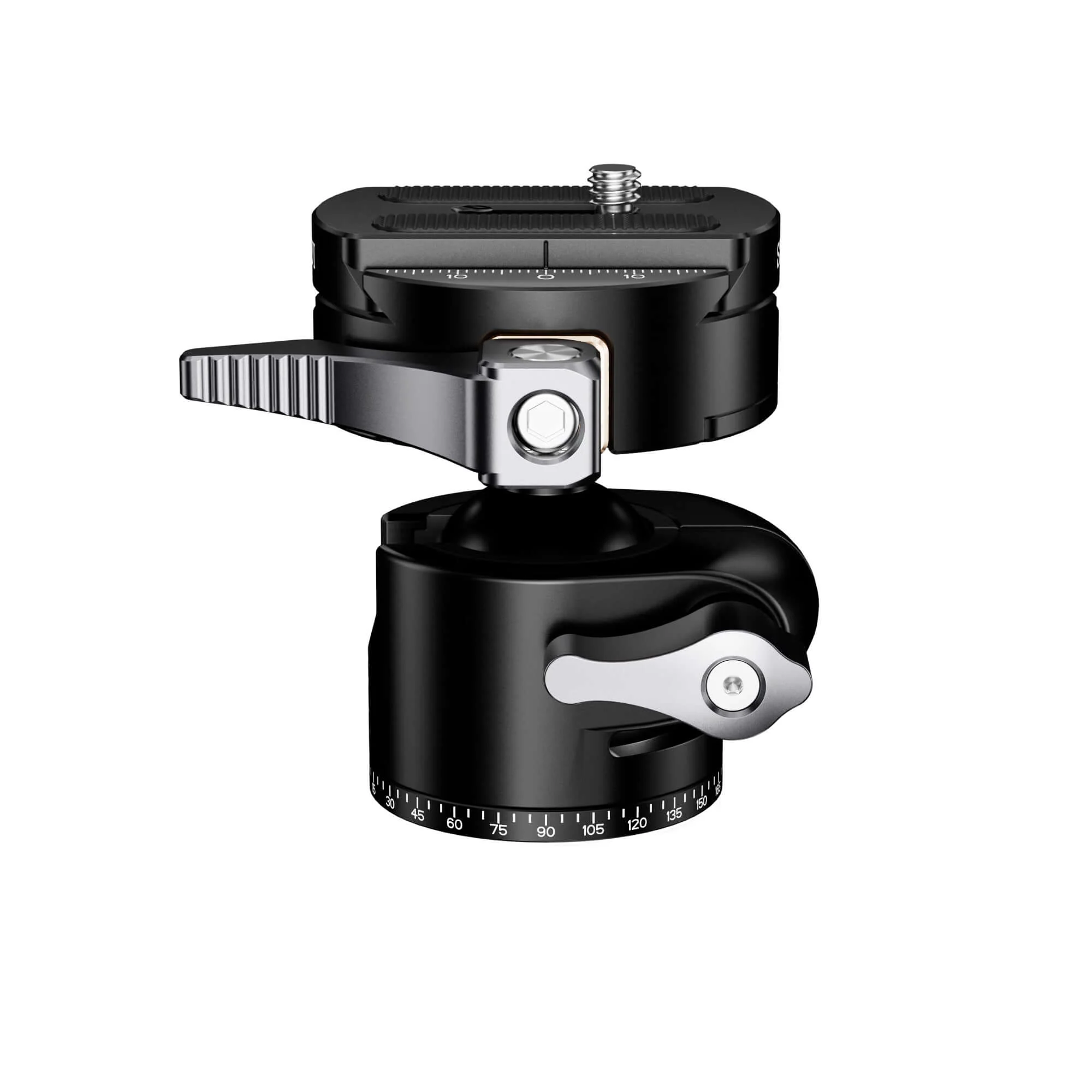 SIRUI GH30 Low Profile Tripod Head with Arca Type Quick Release Plate - Image 2