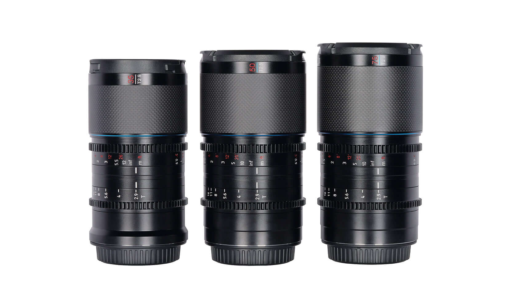 SIRUI Saturn 35/50/75mm T2.9 1.6x Full-Frame Carbon Fiber Anamorphic Lens - Image 13