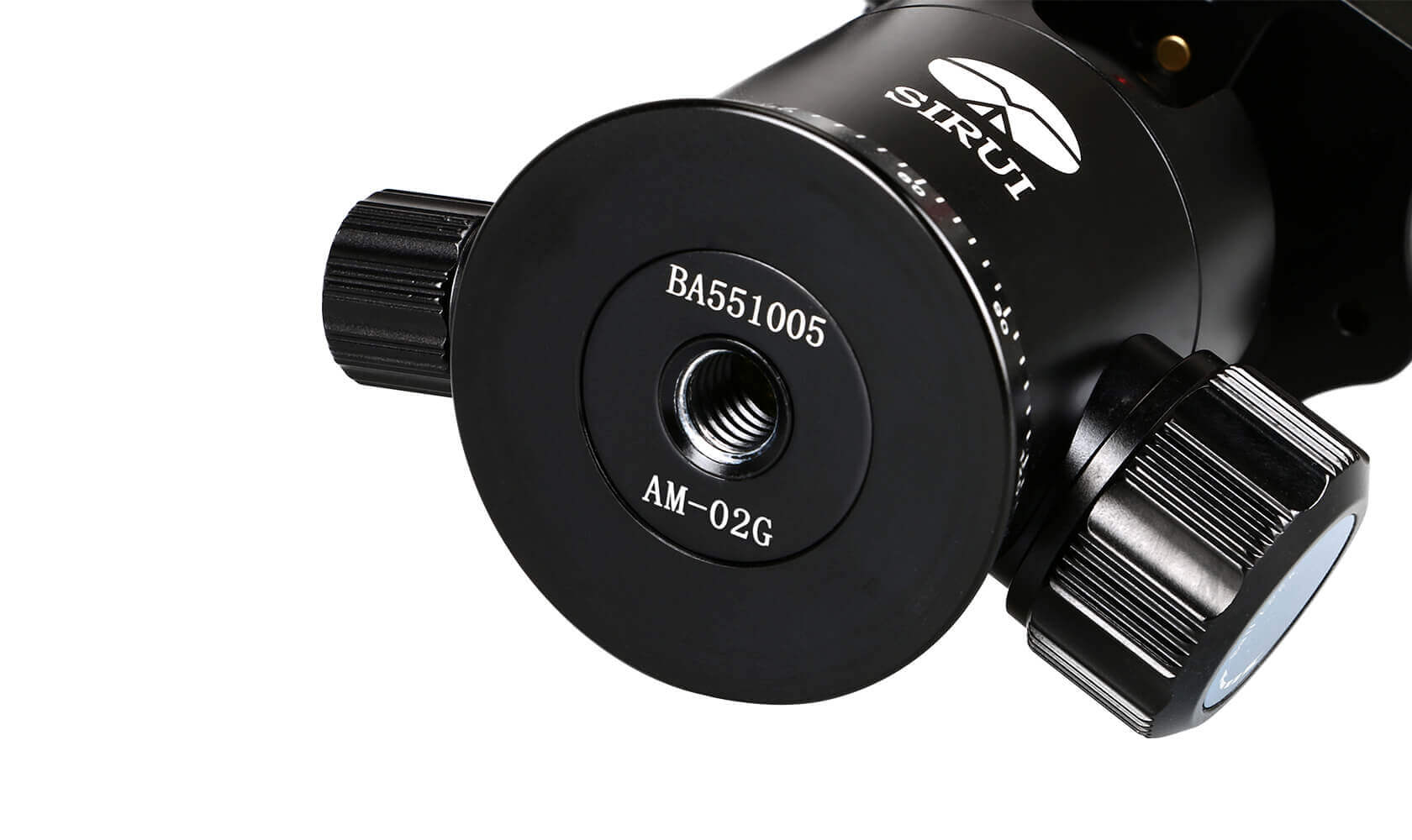 SIRUI AM-02G Ball Head with Quick Release Plate Safety Lock System - Image 4