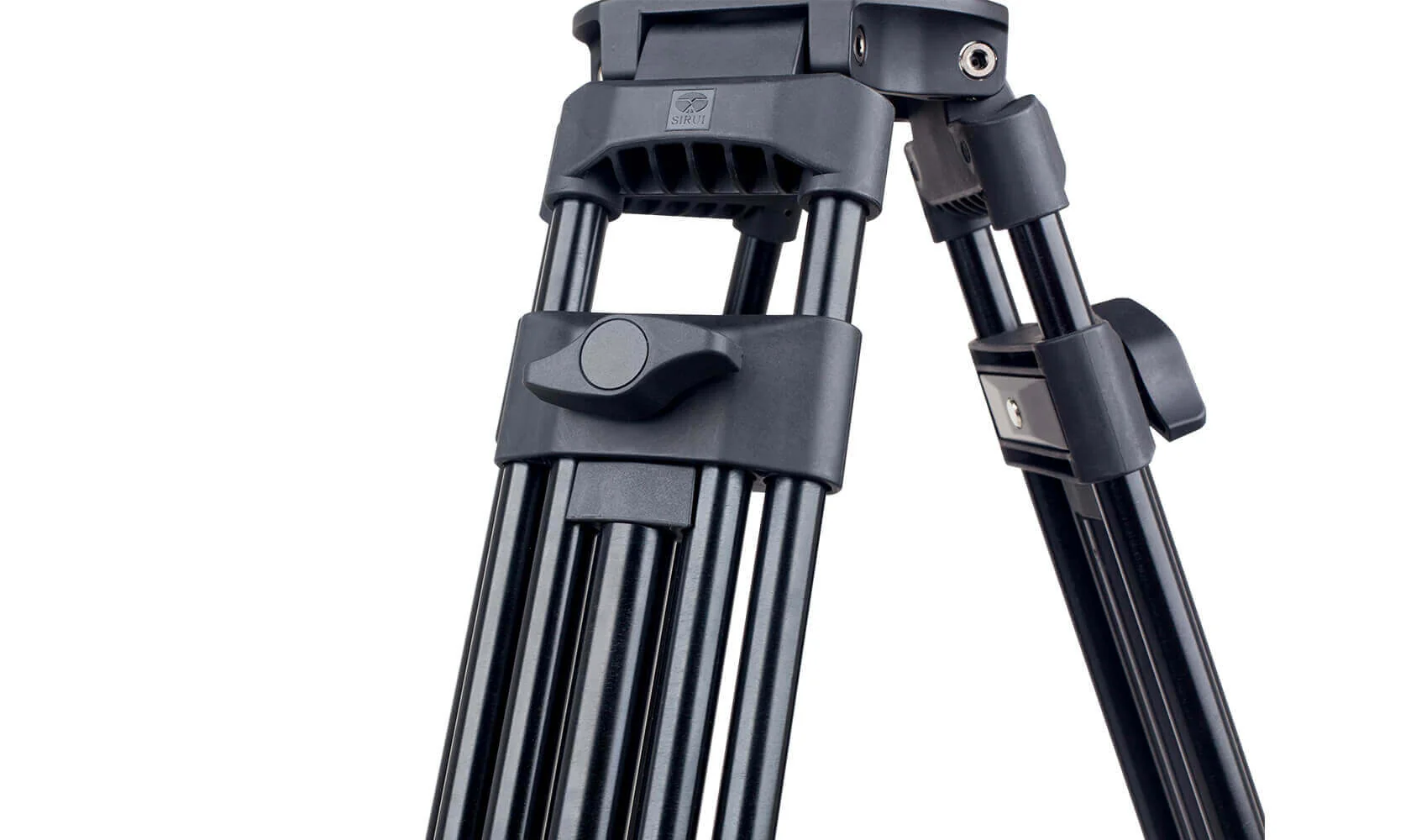 SIRUI AM-25S Aluminum Video Tripod with 360 Degree Fluid Head - Image 5