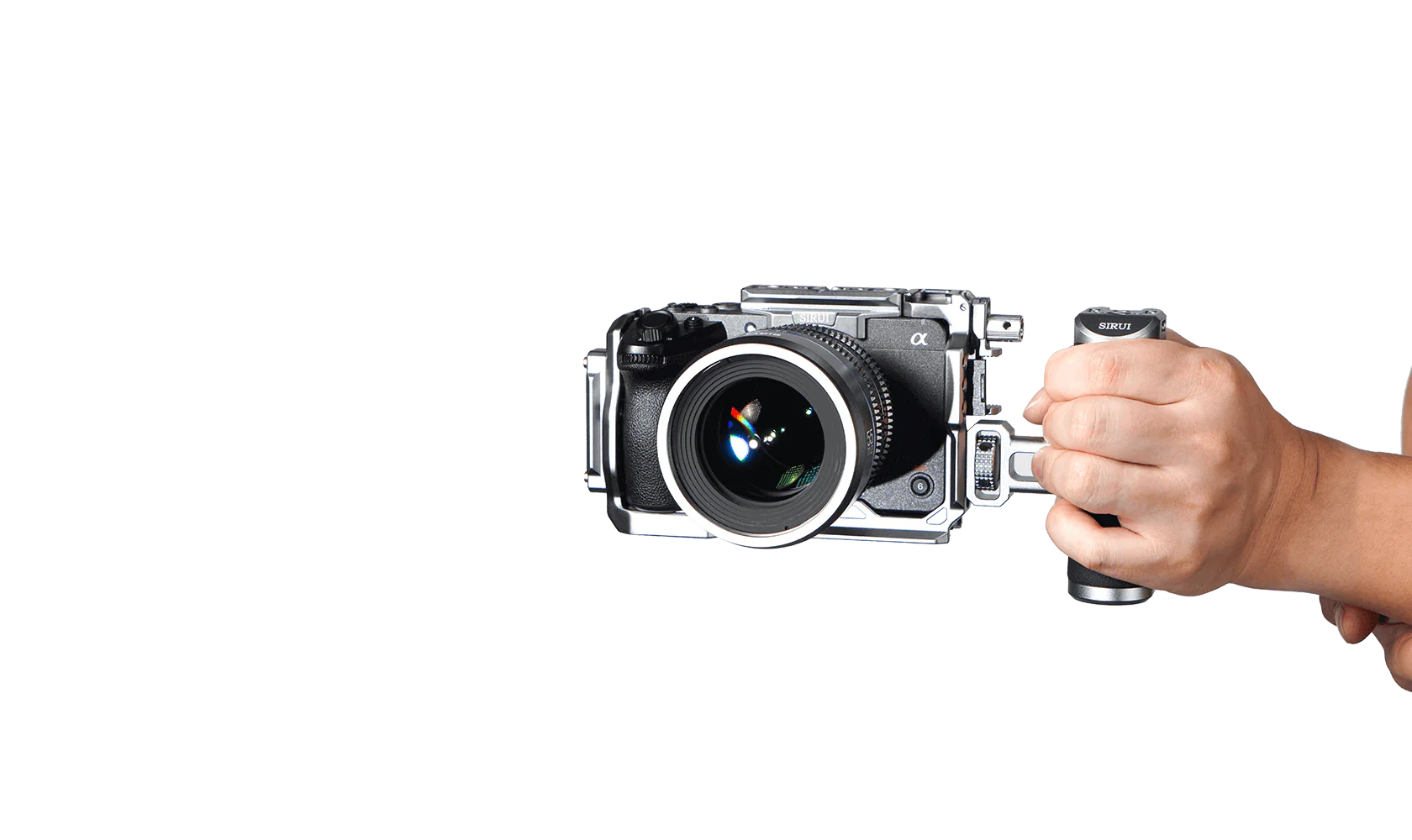 SIRUI Camera Cage Side Handle SC-SH with NATO and ARRI Installation Options - Image 5