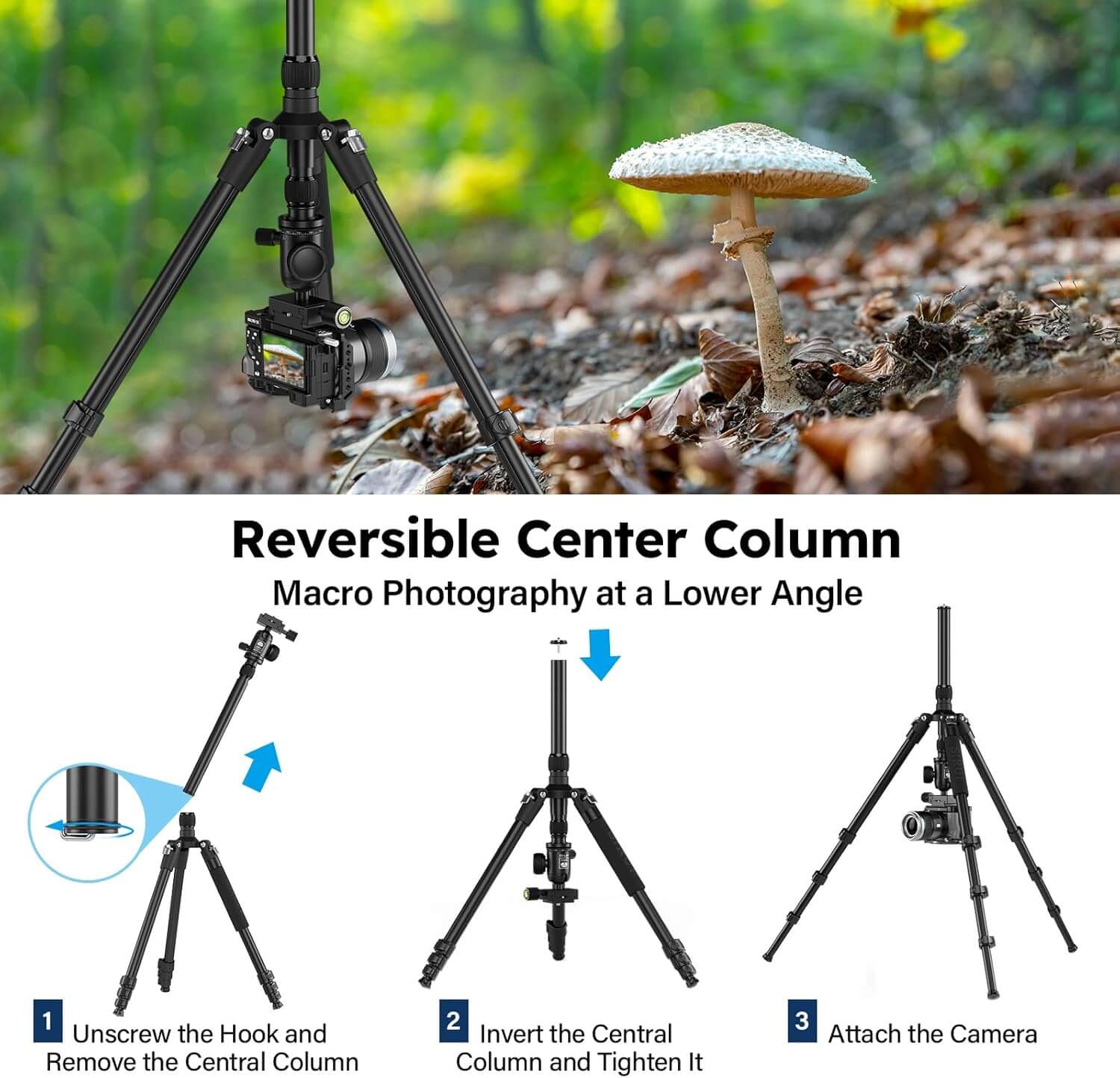 SIRUI Camera Tripod & Monopod Stand APT-02 - Image 4