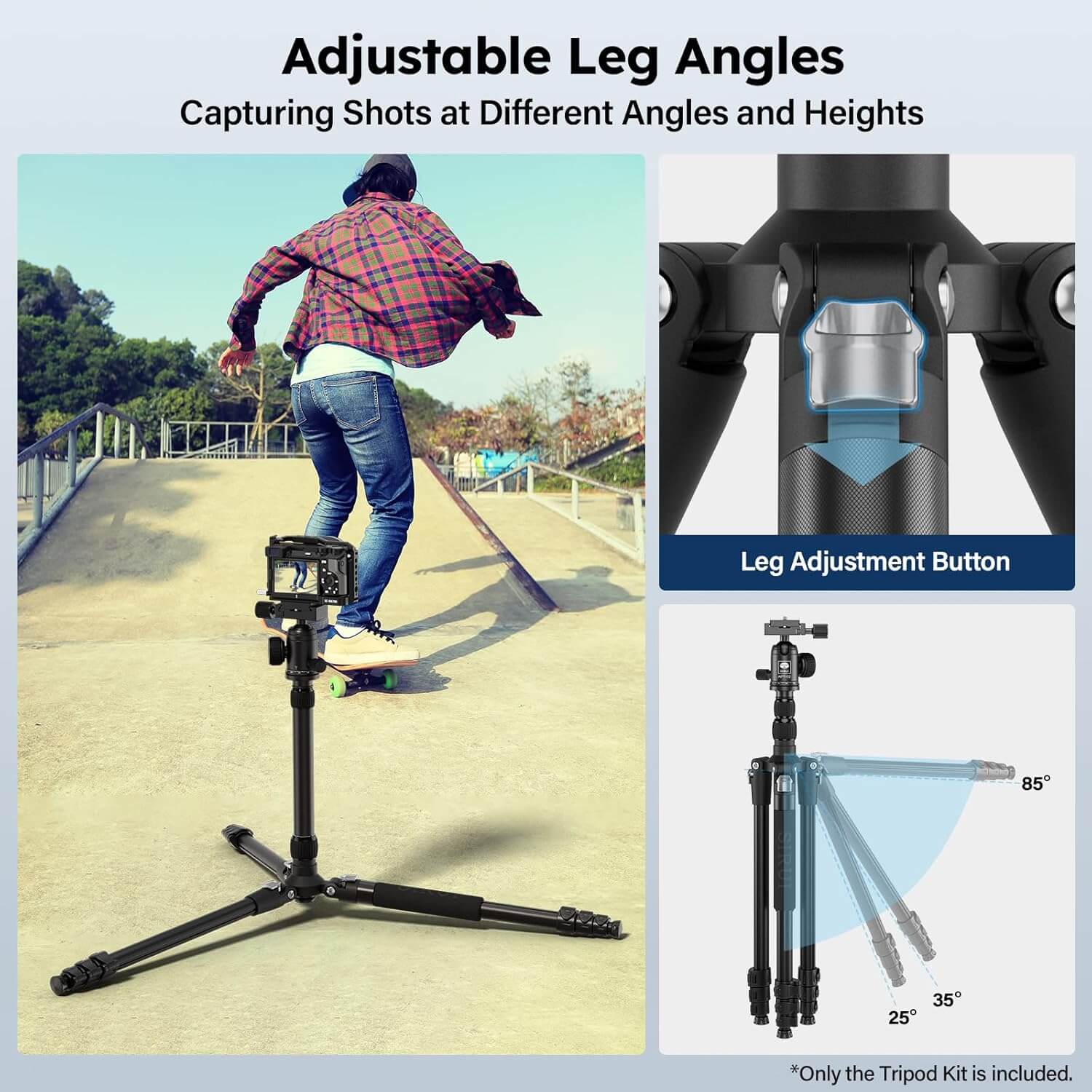 SIRUI Camera Tripod & Monopod Stand APT-02 - Image 5