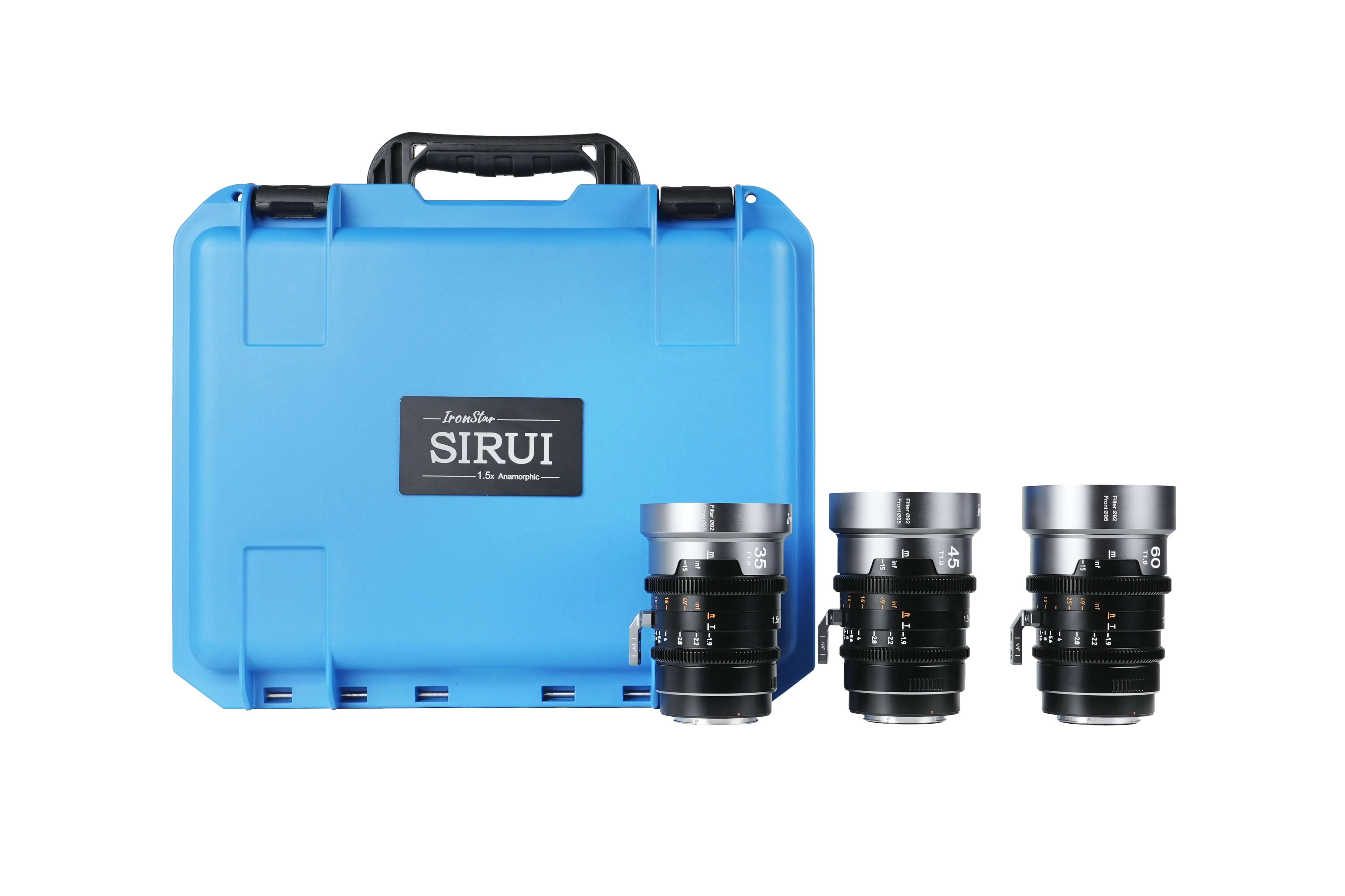SIRUI IronStar 35/45/60mm T1.9 1.5x Full-Frame Anamorphic Cine Lens - Image 4