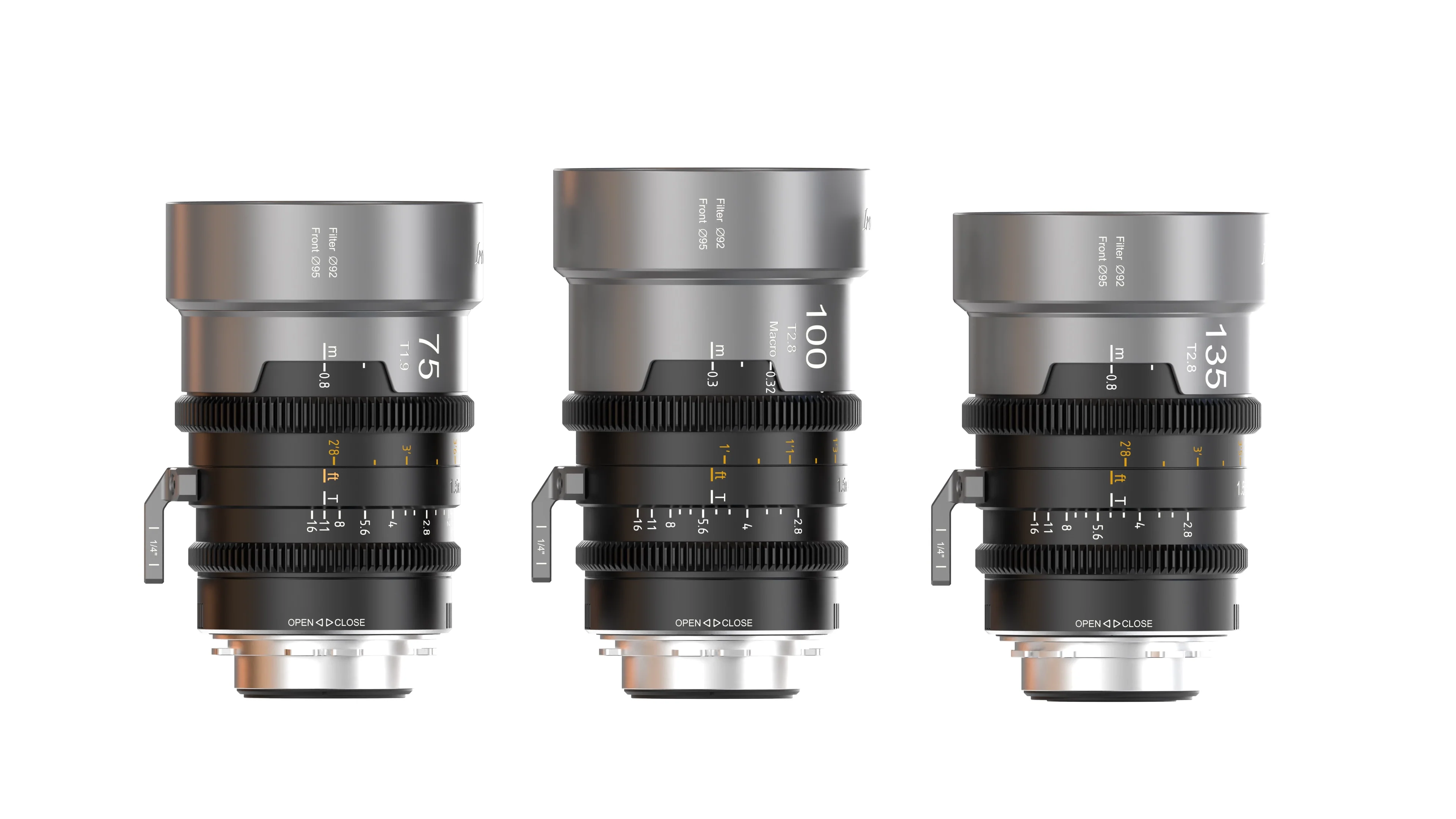SIRUI IronStar 35/45/60mm T1.9 1.5x Full-Frame Anamorphic Cine Lens - Image 8