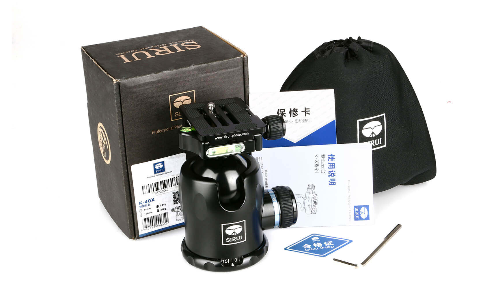 SIRUI K-40X Aluminium Tripod Head KX-Series - Image 6