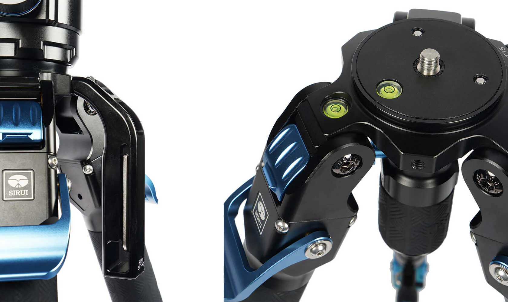 SIRUI SVT75 One-Step Height Adjustment Video Tripod - Image 14