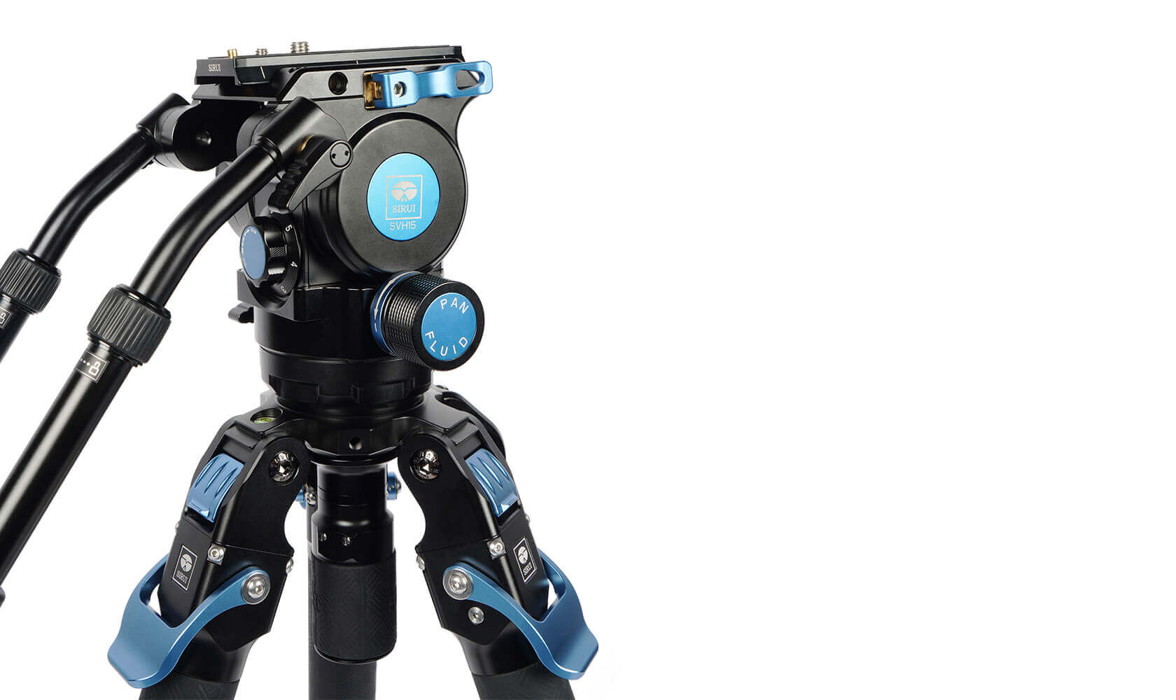 SIRUI SVT75 One-Step Height Adjustment Video Tripod - Image 26