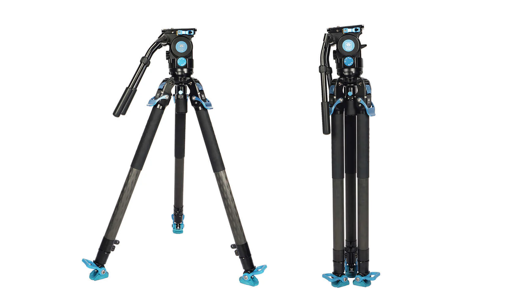 SIRUI SVT75 One-Step Height Adjustment Video Tripod - Image 3
