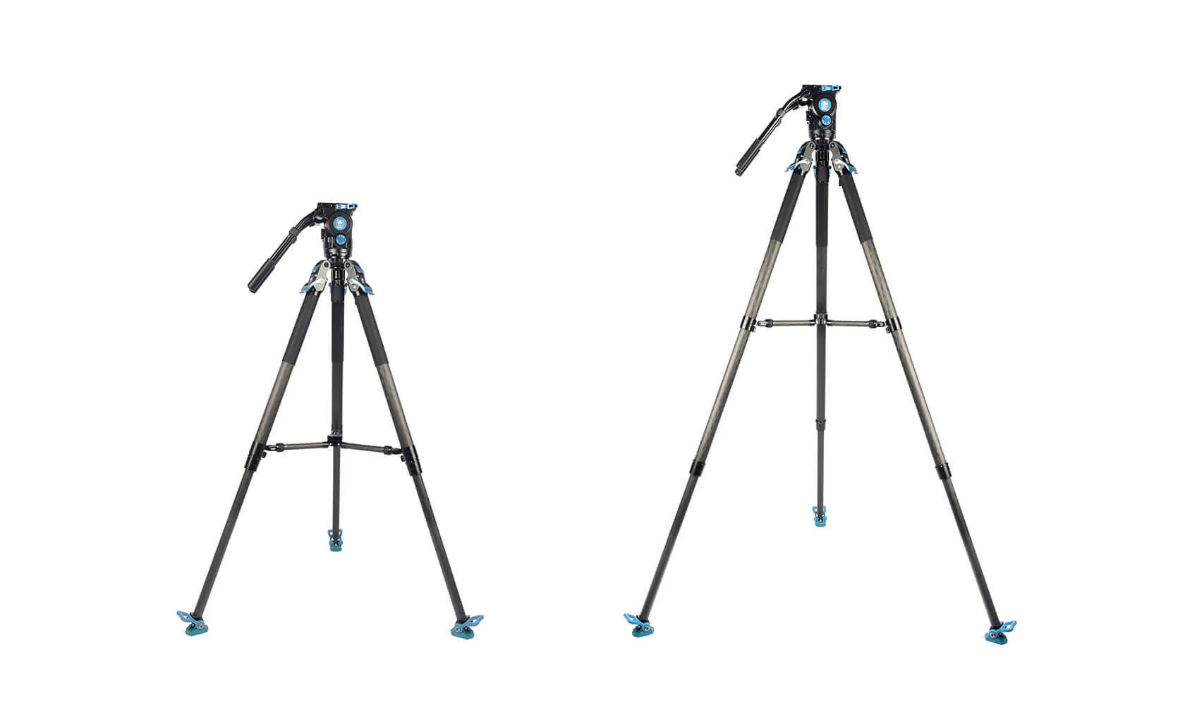 SIRUI SVT75 One-Step Height Adjustment Video Tripod - Image 5
