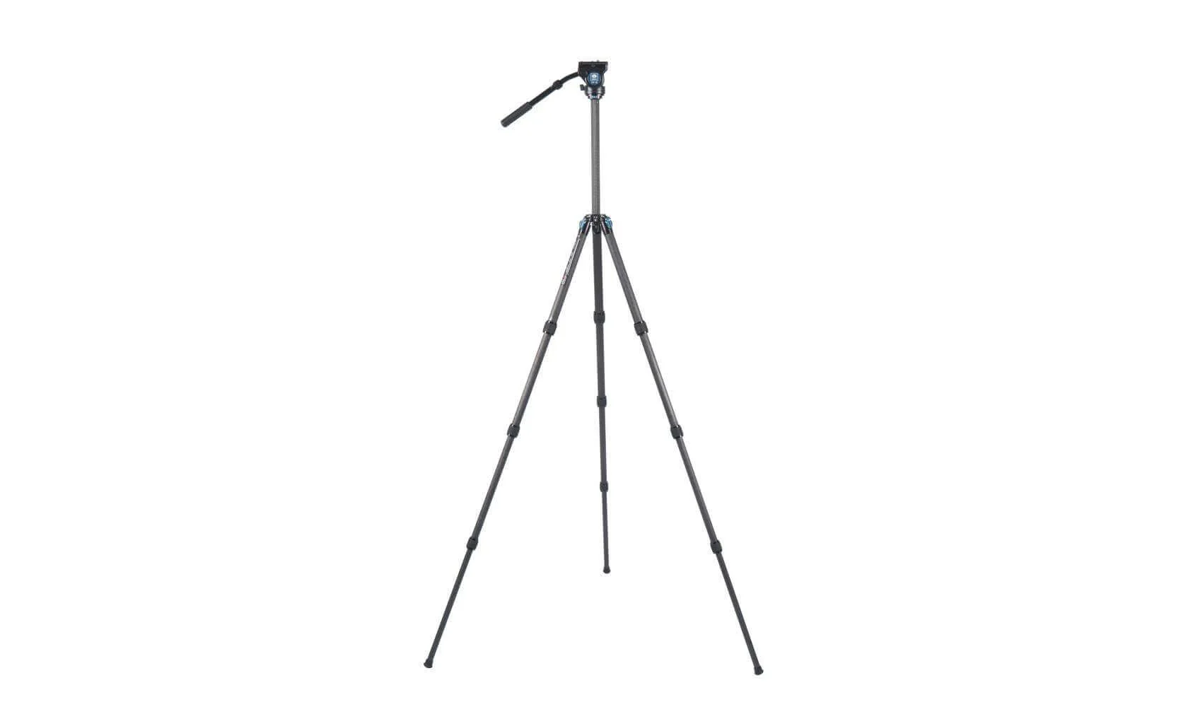 SIRUI ST-224+VH-10 Carbon Fiber Video Tripod Kit - Image 3