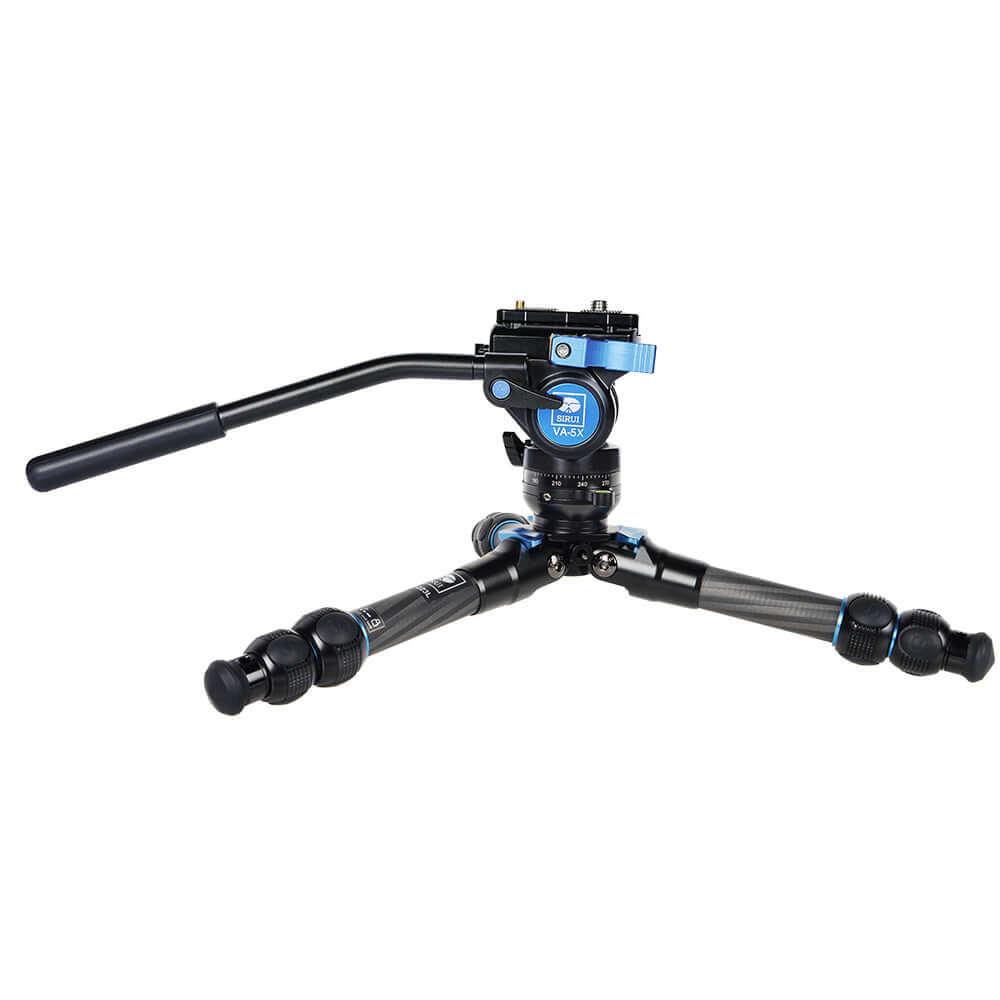 SIRUI Steel Series Video Fluid Tripods Kit AM-223L+VA-5X - Image 4