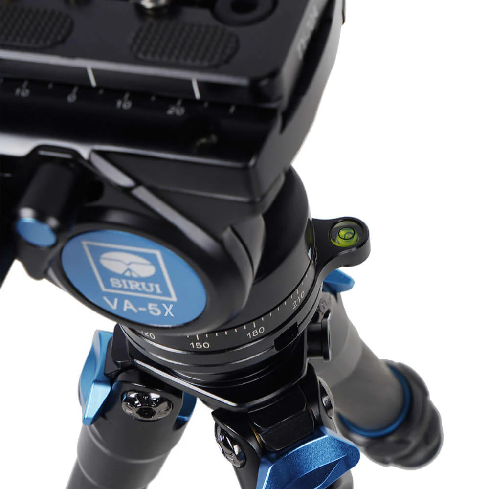 SIRUI Steel Series Video Fluid Tripods Kit AM-223L+VA-5X - Image 7