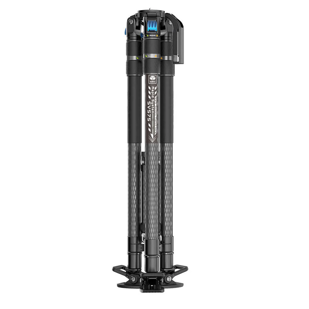 SIRUI SVS75 Rapid System One-Step Height Adjustment Video Tripod - Image 7
