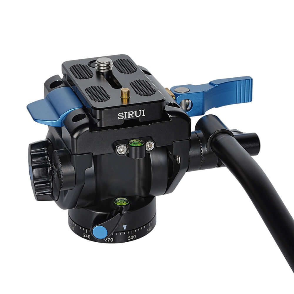 SIRUI VA-5X Fluid Video Head with Quick Release Plate - Image 4