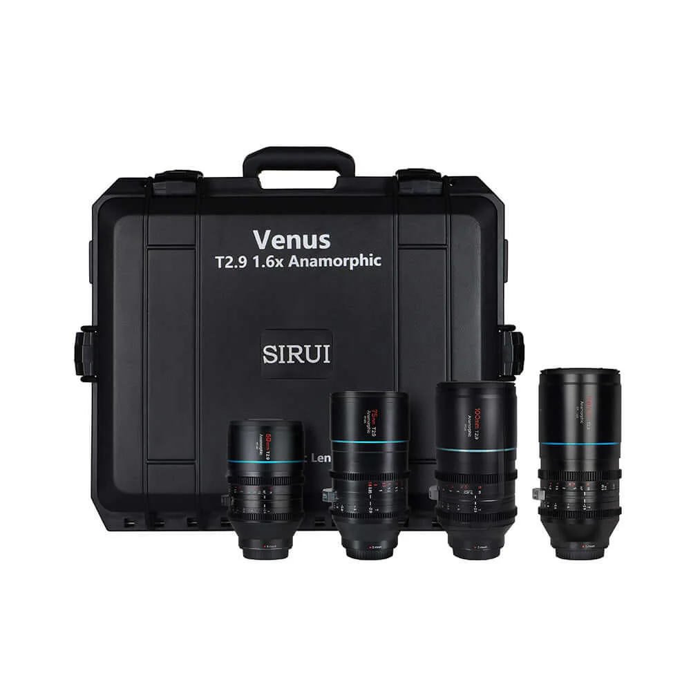 SIRUI Venus 35/50/75/100/135/150mm T2.9 1.6x Full-Frame Anamorphic Lens - Image 7