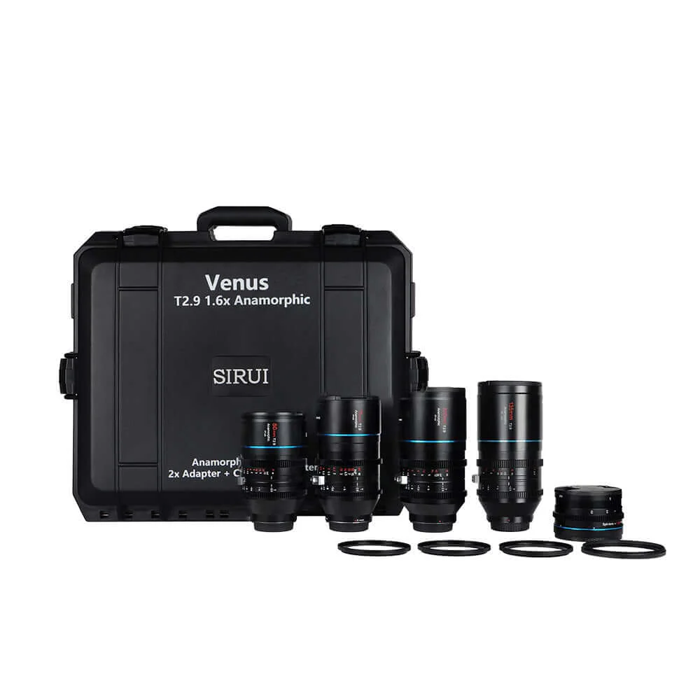 SIRUI Venus 35/50/75/100/135/150mm T2.9 1.6x Full-Frame Anamorphic Lens - Image 8